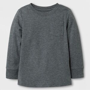 Garanimals Long Sleeve Gray Pocket T-Shirt